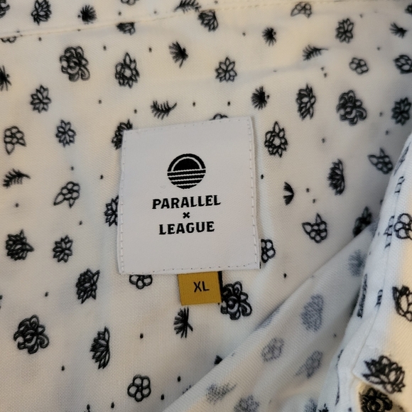 Parallel x League Duke Woven Shirt XL NWT - Picture 9 of 9